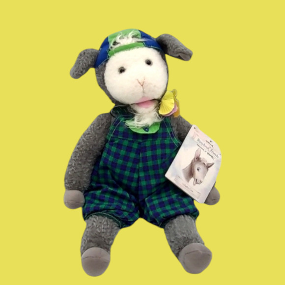 Vintage Stickers & 1997 Hallmark Gallagher Goat Plush Crayola Storybook Friends - Picture 6 of 15